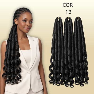 FRENCH CURL 24" - FASHION YOU - 400 gramas - 60CM