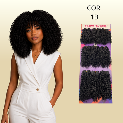 Generosa 40cm - Brazilian Idol - Cabelo ORGÂNICO Cacheado - 300gr