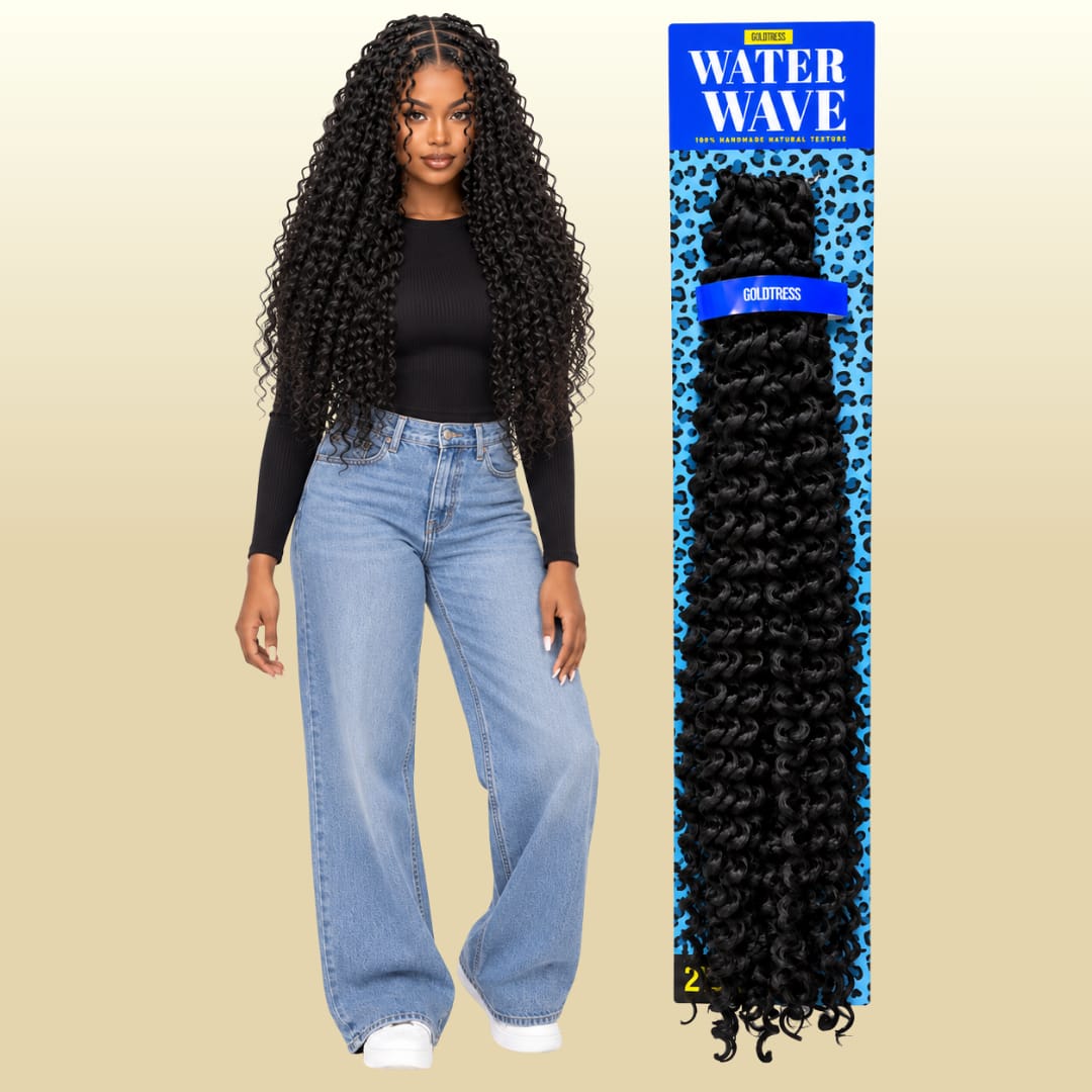 Water Wave - Crochê - 56cm - Goldtress