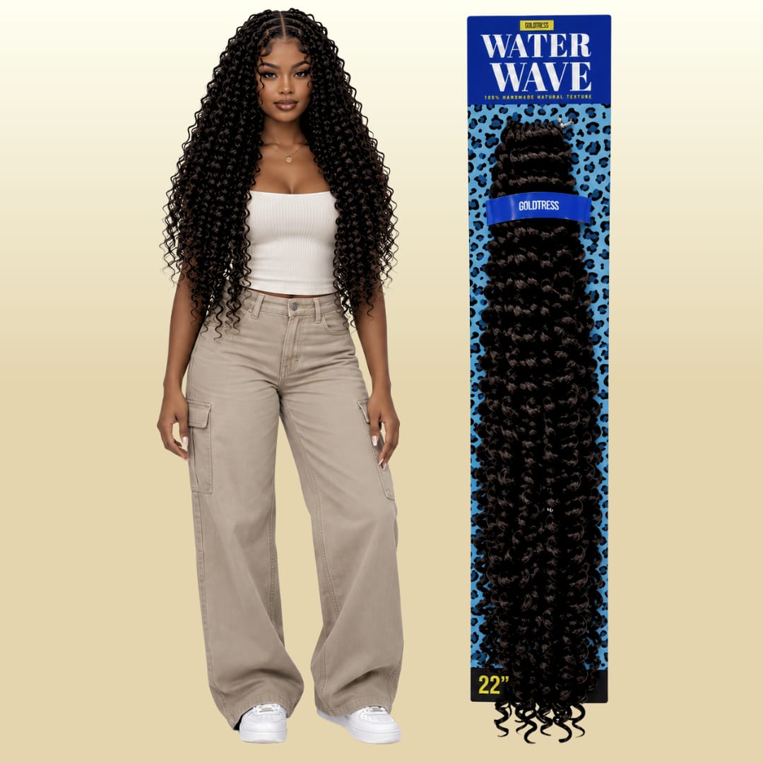 Water Wave - Crochê - 56cm - Goldtress