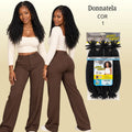 Afro Twist 16 polegadas Donnatela, fibra pré-esticada para twist 120g