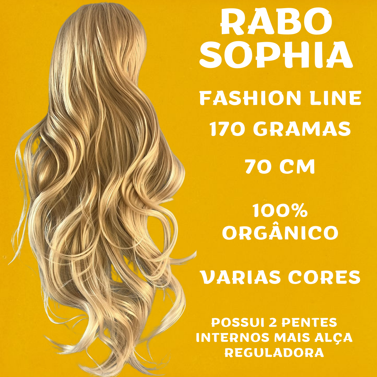 Rabo Sophia - 70cm - Fashion Line