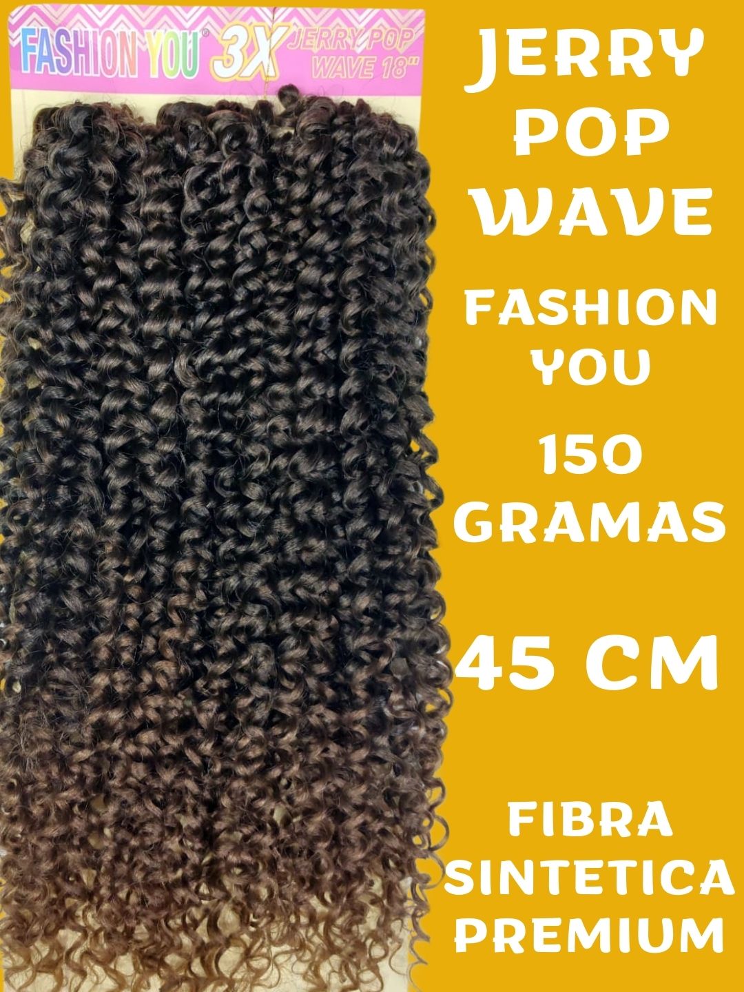 Jerry Pop Wave - 45cm - Fashion you - Crochê