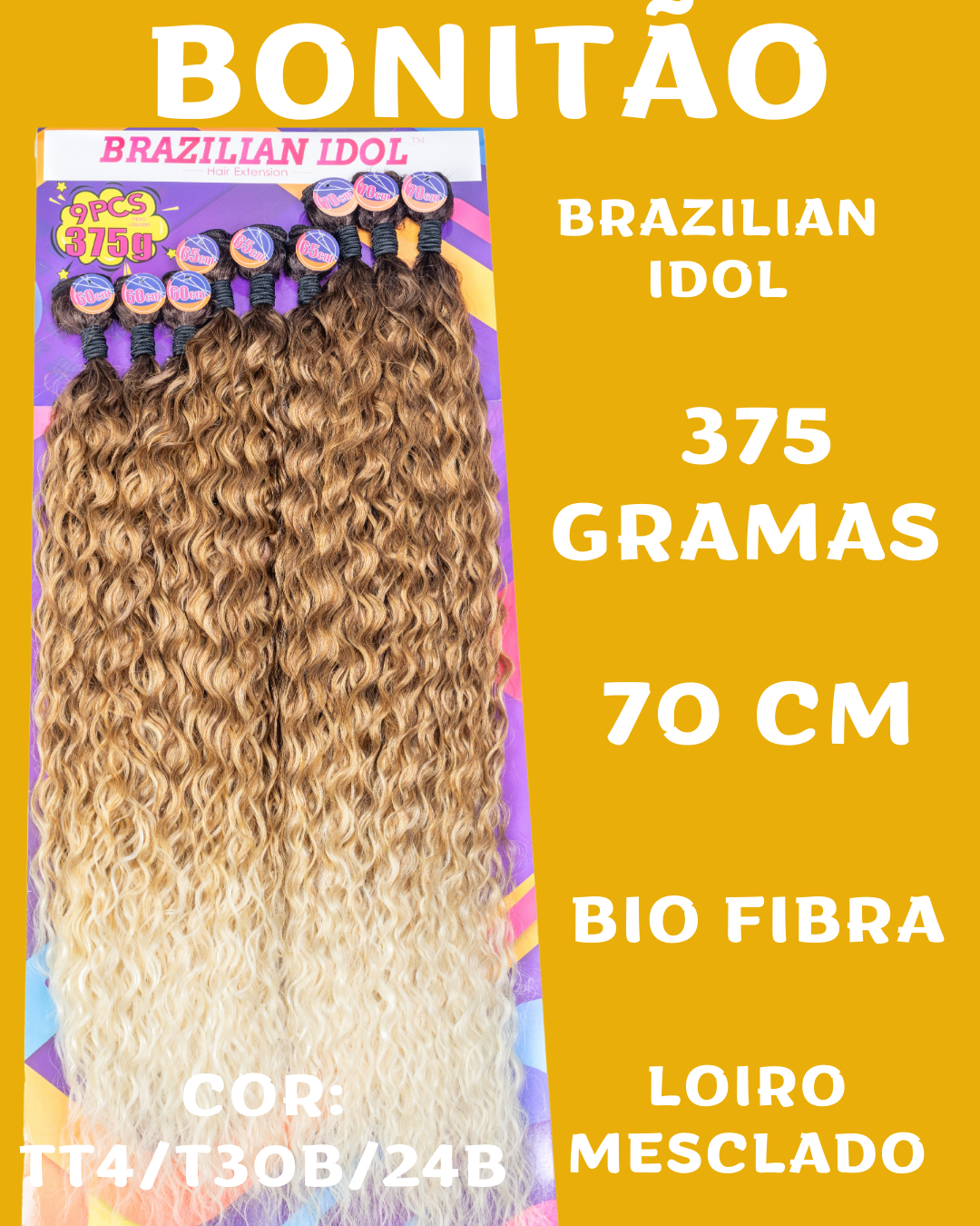 Bonitão - 70cm - Brazilian Idol - 375 gramas