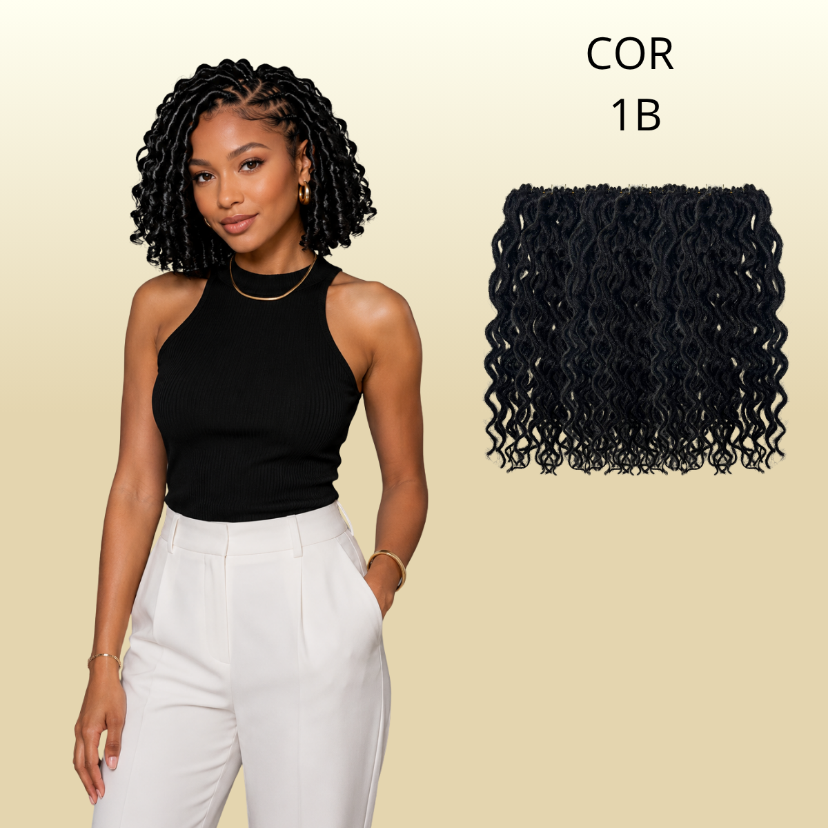 Kit Passion locs 10 pacotes - 25cm - 220gr - Crochê