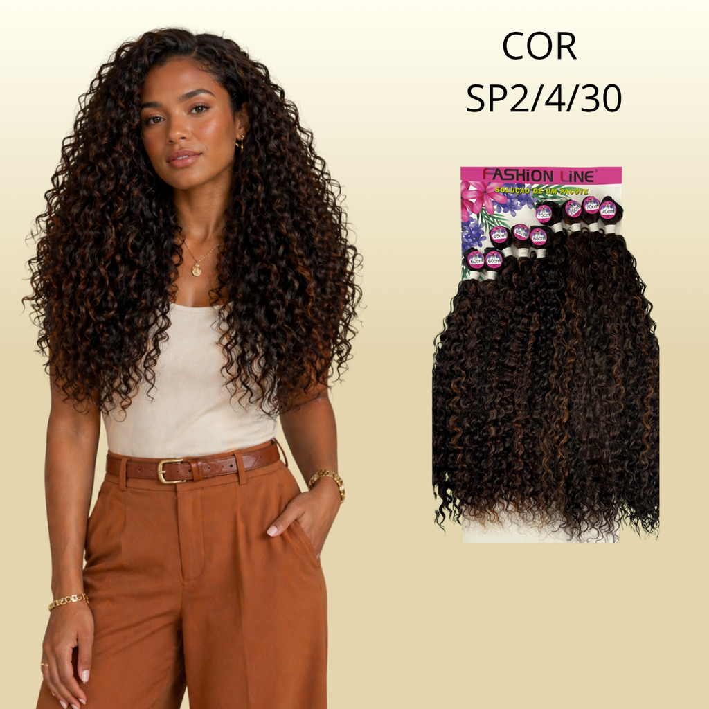 Angel 70cm LÍNEA DE MODA - Pelo Rizado ORGÁNICO