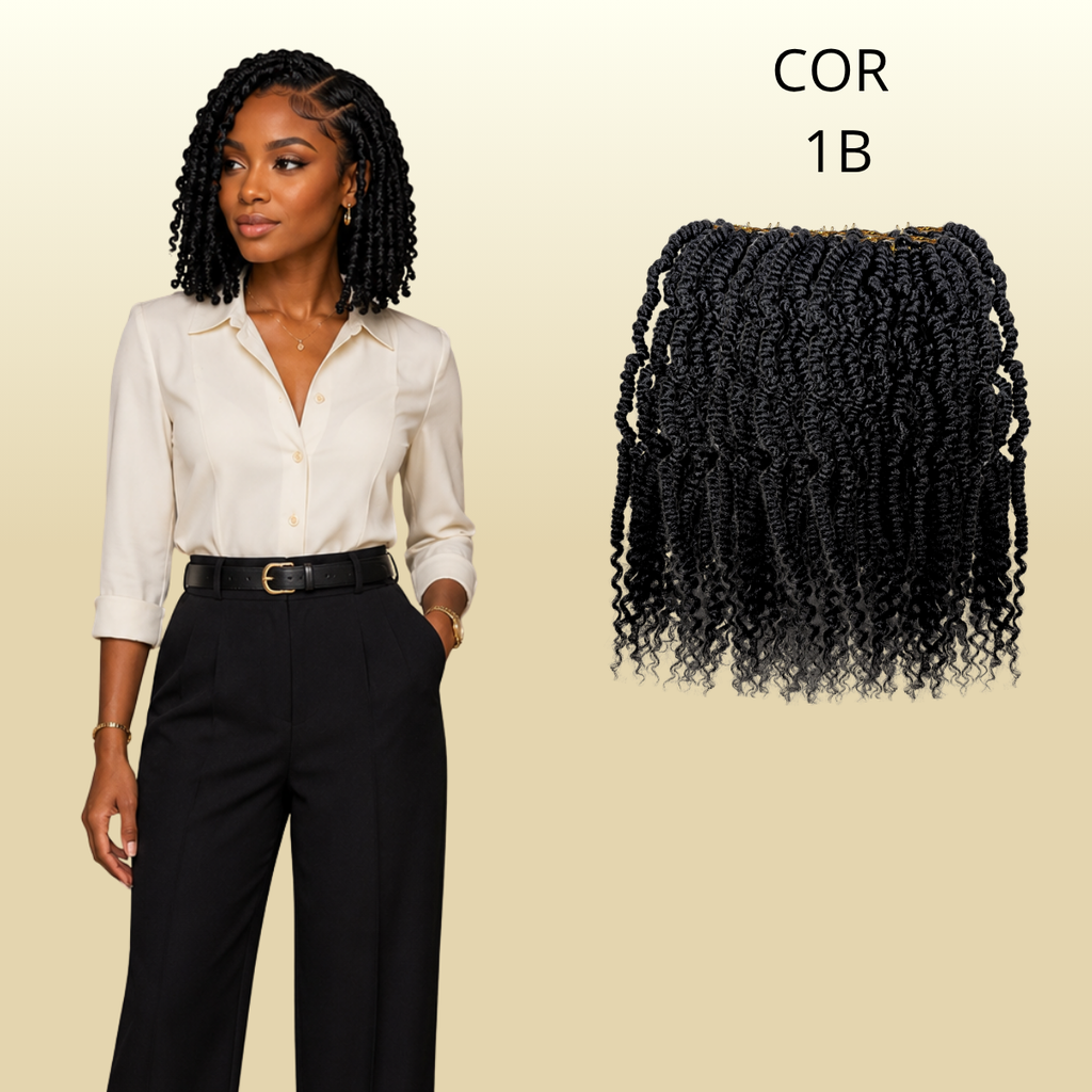 Kit Passion twist 10 pacotes - 25cm - 380gr - Crochê