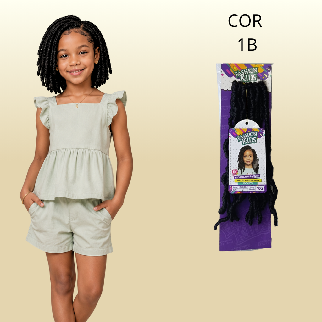 Loulou 25cm - Fashion Kids - Maciez prolongada - 40 gramas