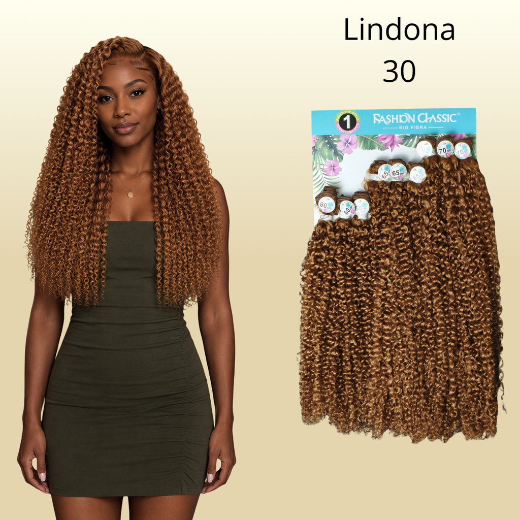 Lindona/Melinda 70cm - FASHION CLASSIC/Charming Hair - Cabelo Cacheado - Bio Fibra.