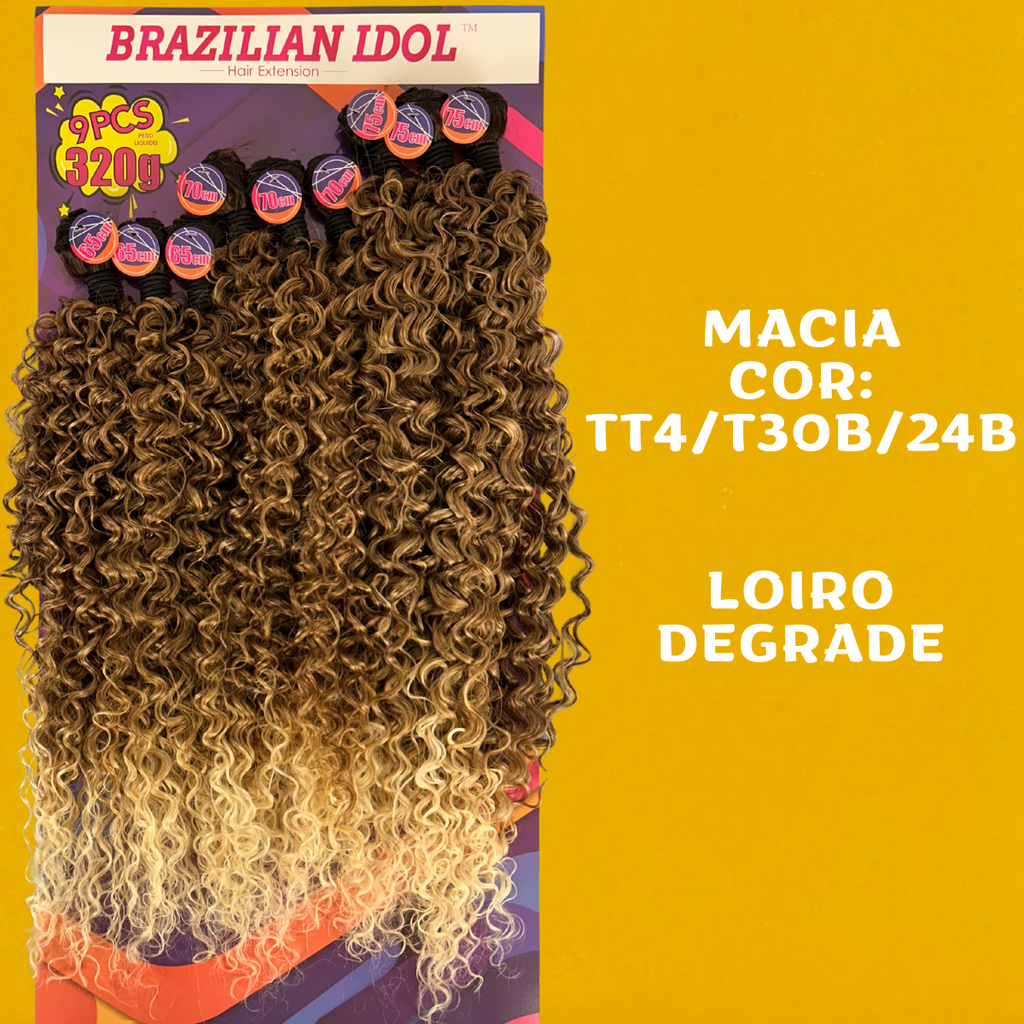 Macia 75cm - BRAZILIAN IDOL 375 GRAMAS - BIO FIBRA 9TELAS
