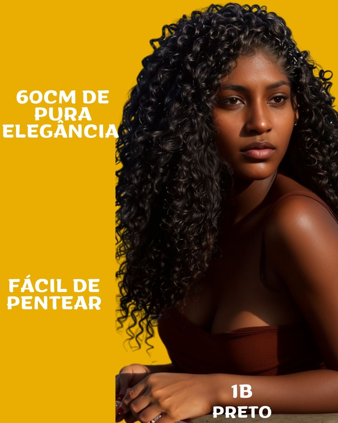 Olinda 60cm - Fashion Line - 320 gramas - Fibra Orgânica