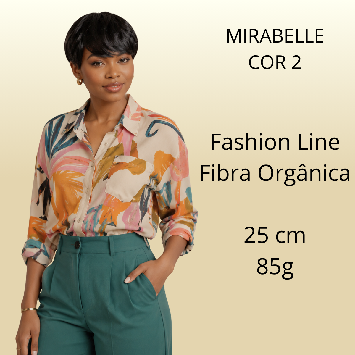 Mirabelle - Peruca - 25cm - 85g - Fashion Line