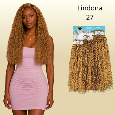 Lindona/Melinda 70cm - FASHION CLASSIC/Charming Hair - Cabelo Cacheado - Bio Fibra.