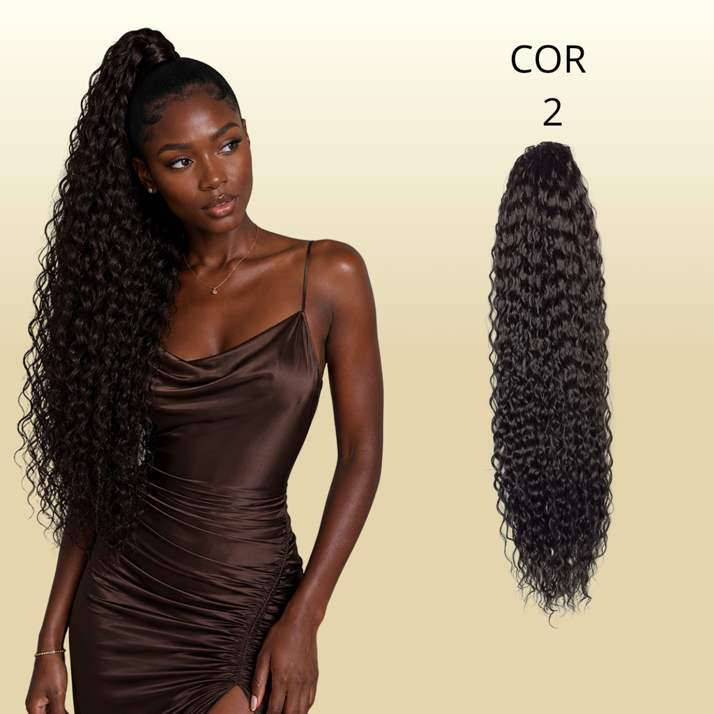 Rabo Funk 80cm  Aplique Rabo de Cavalo FASHION CLASSIC Bio Fibra - 170g.