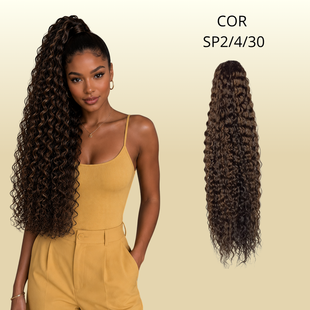 Rabo Funk 80cm  Aplique Rabo de Cavalo FASHION CLASSIC Bio Fibra - 170g.