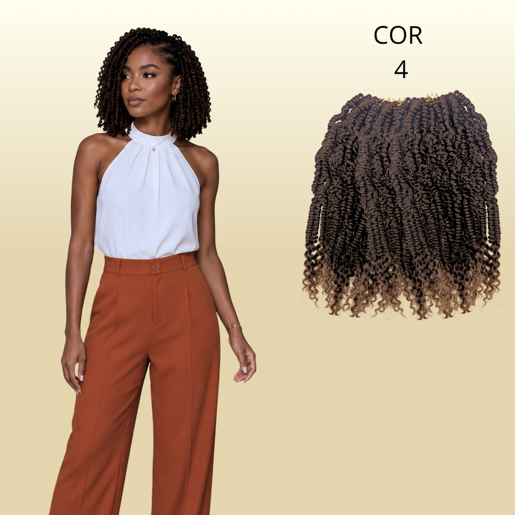 Kit Passion twist 10 pacotes - 25cm - 380gr - Crochê
