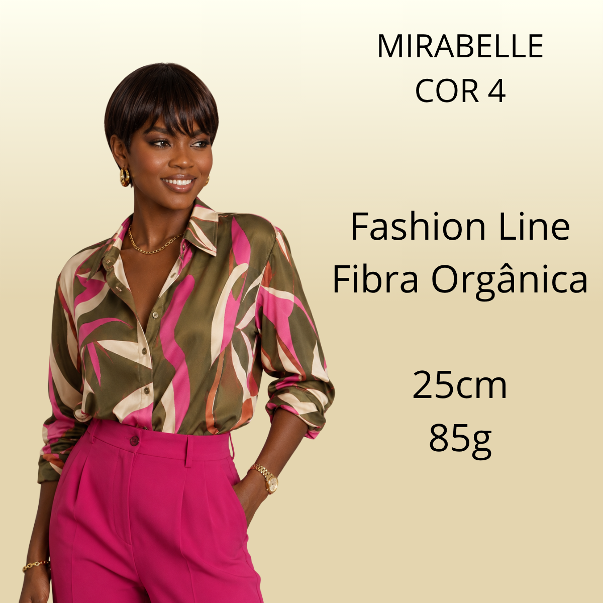Mirabelle - Peruca - 25cm - 85g - Fashion Line