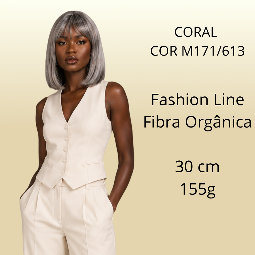 Coral - Peruca - 30cm - 155gr - Fashion Line