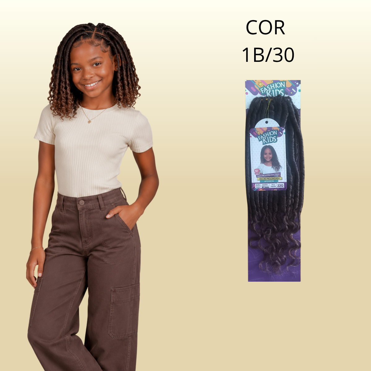 Lilica 25cm - Fashion Kids - 22 gramas