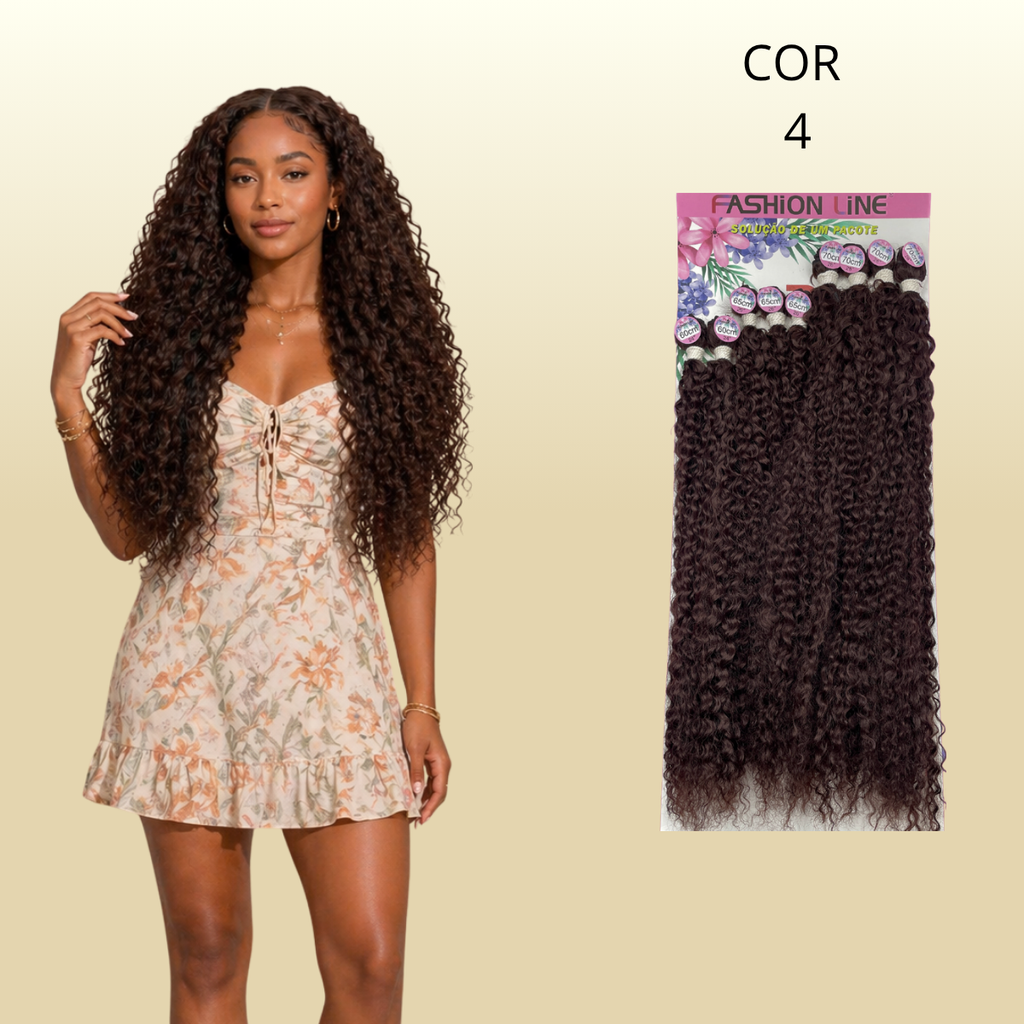 Formosa 70cm - FASHION LINE - Cabelo Cacheado ORGÂNICO.