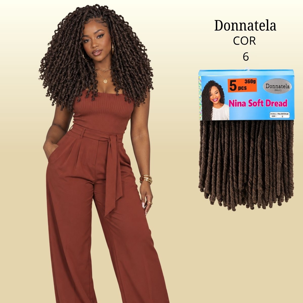Nina - Crochet - 360g - Donnatela