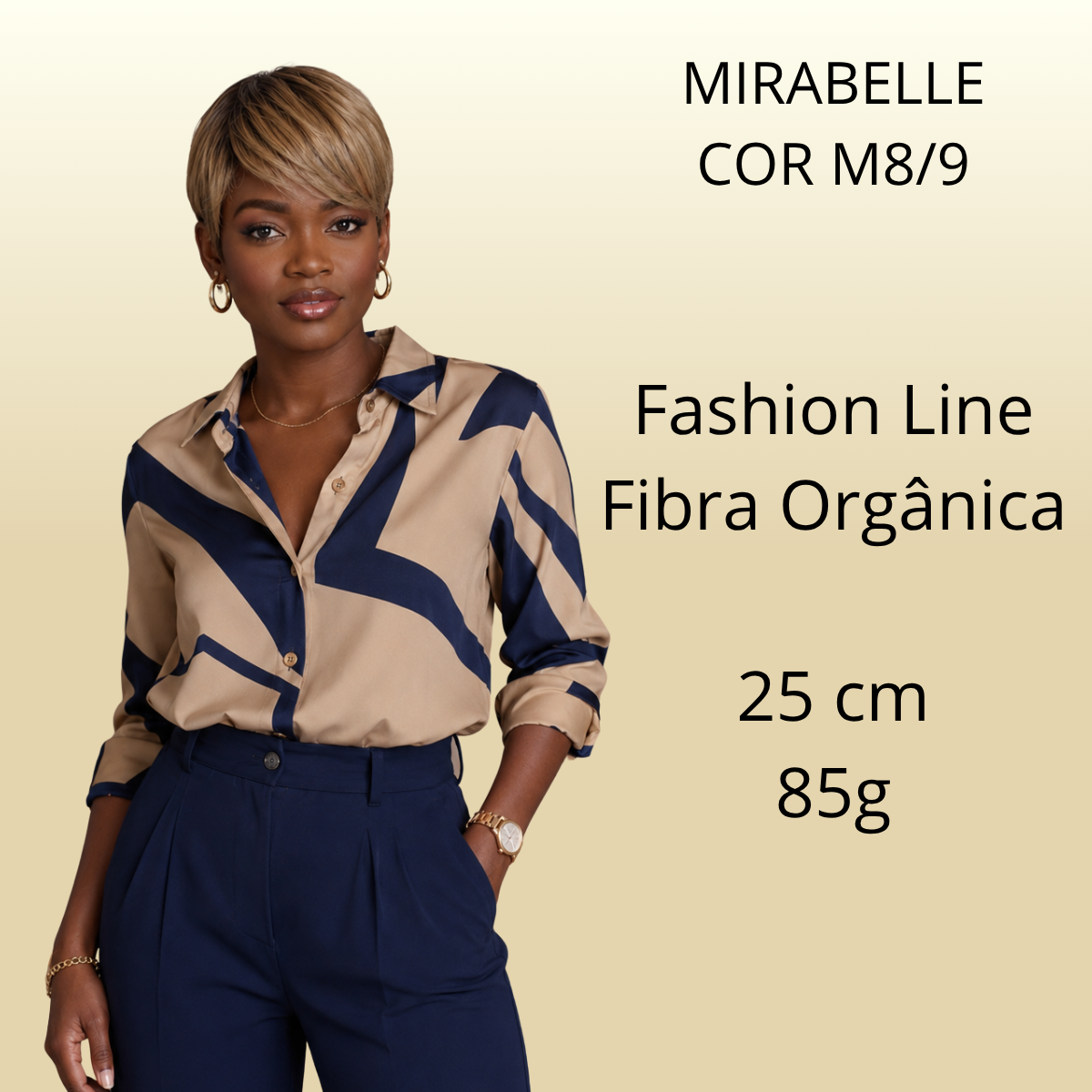 Mirabelle - Peruca - 25cm - 85g - Fashion Line