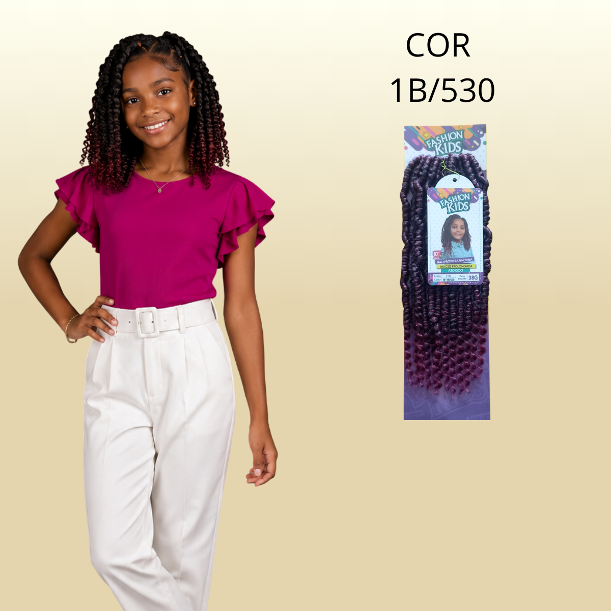 TIti 25cm - Fashion Kids - 38 gramas