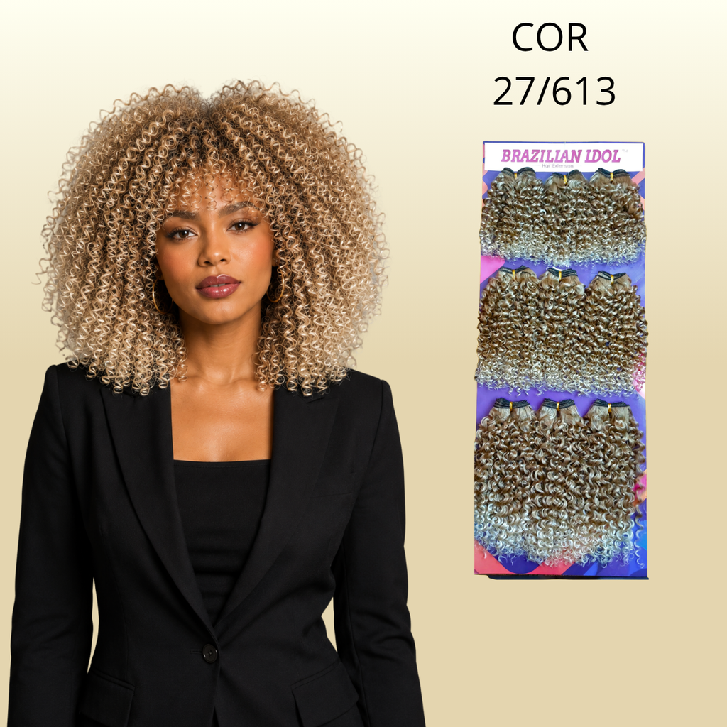 Generosa 40cm - Brazilian Idol - Cabello Rizado ORGÁNICO - 300gr