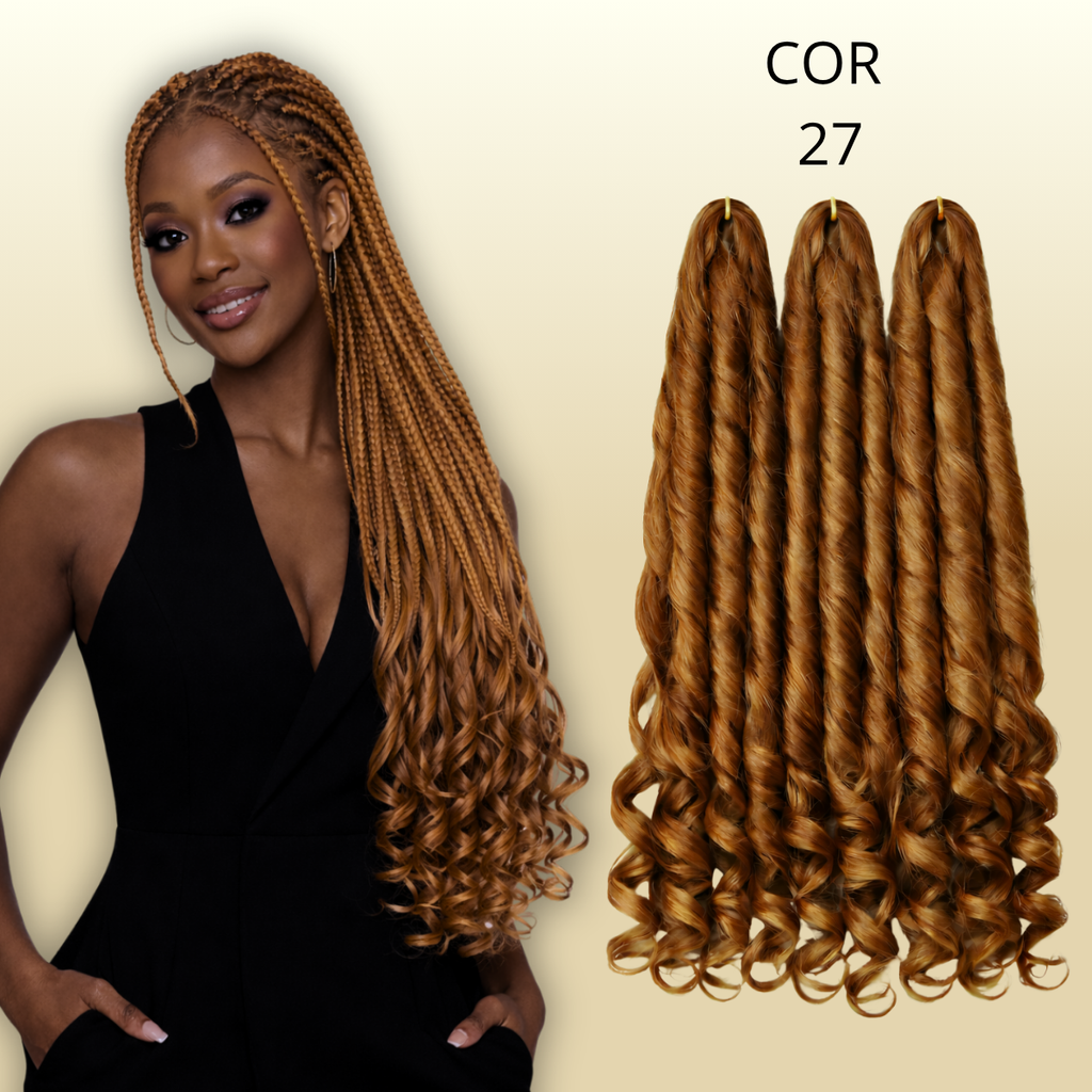 FRENCH CURL 24" - FASHION YOU - 400 gramas - 60CM