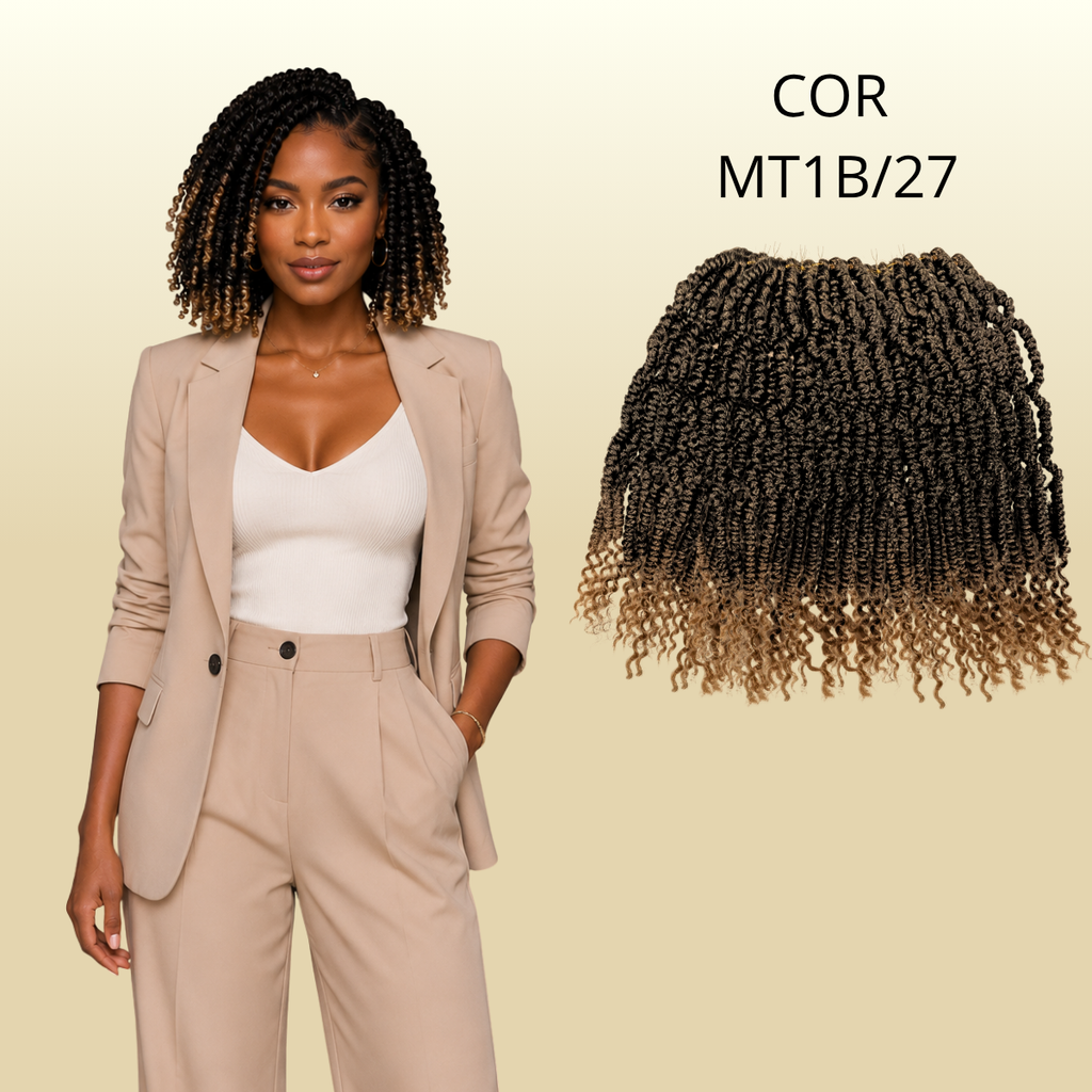 Kit Passion twist 10 pacotes - 25cm - 380gr - Crochê