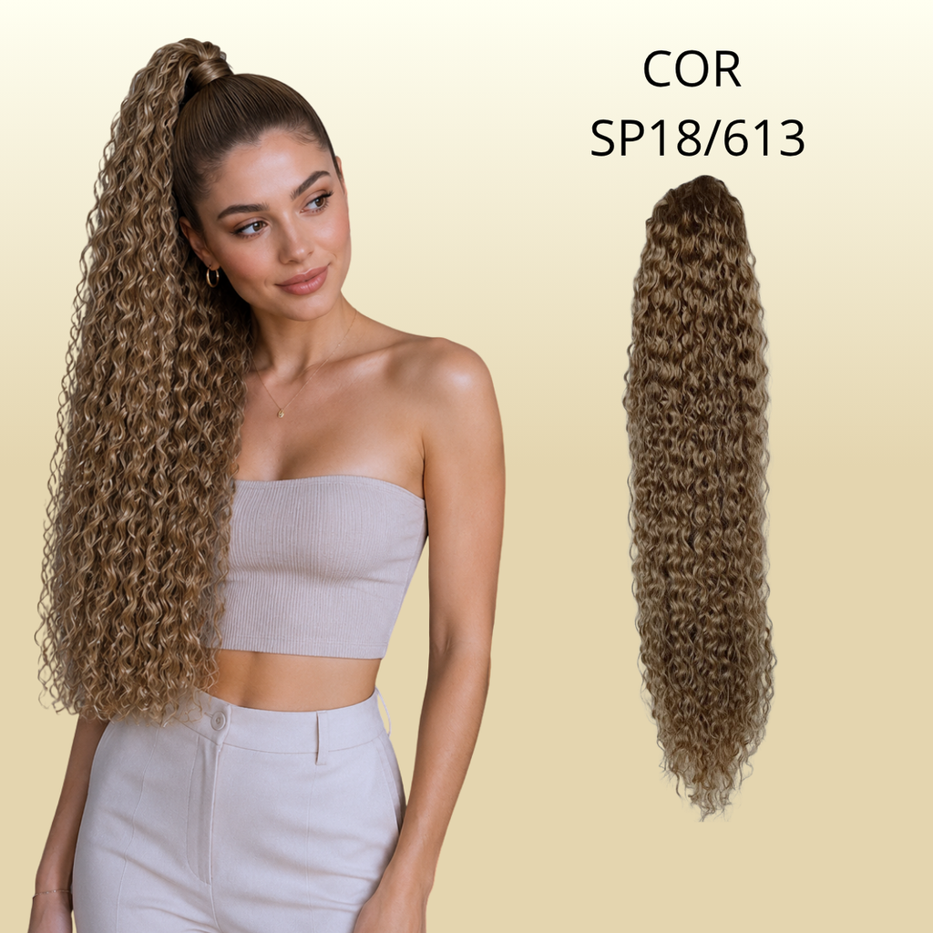 Rabo Funk 80cm  Aplique Rabo de Cavalo FASHION CLASSIC Bio Fibra - 170g.