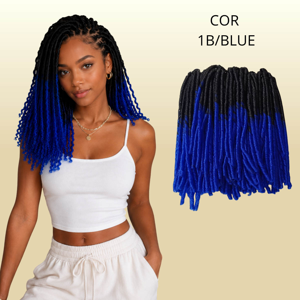 Nina Dread Lock 6x 428 gramas Pacotão + Agulha