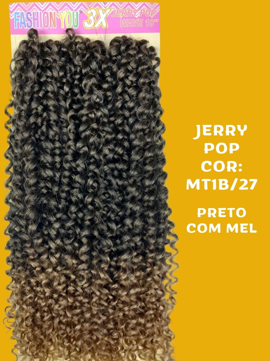 Jerry Pop Wave - 45cm - Fashion you - Crochê
