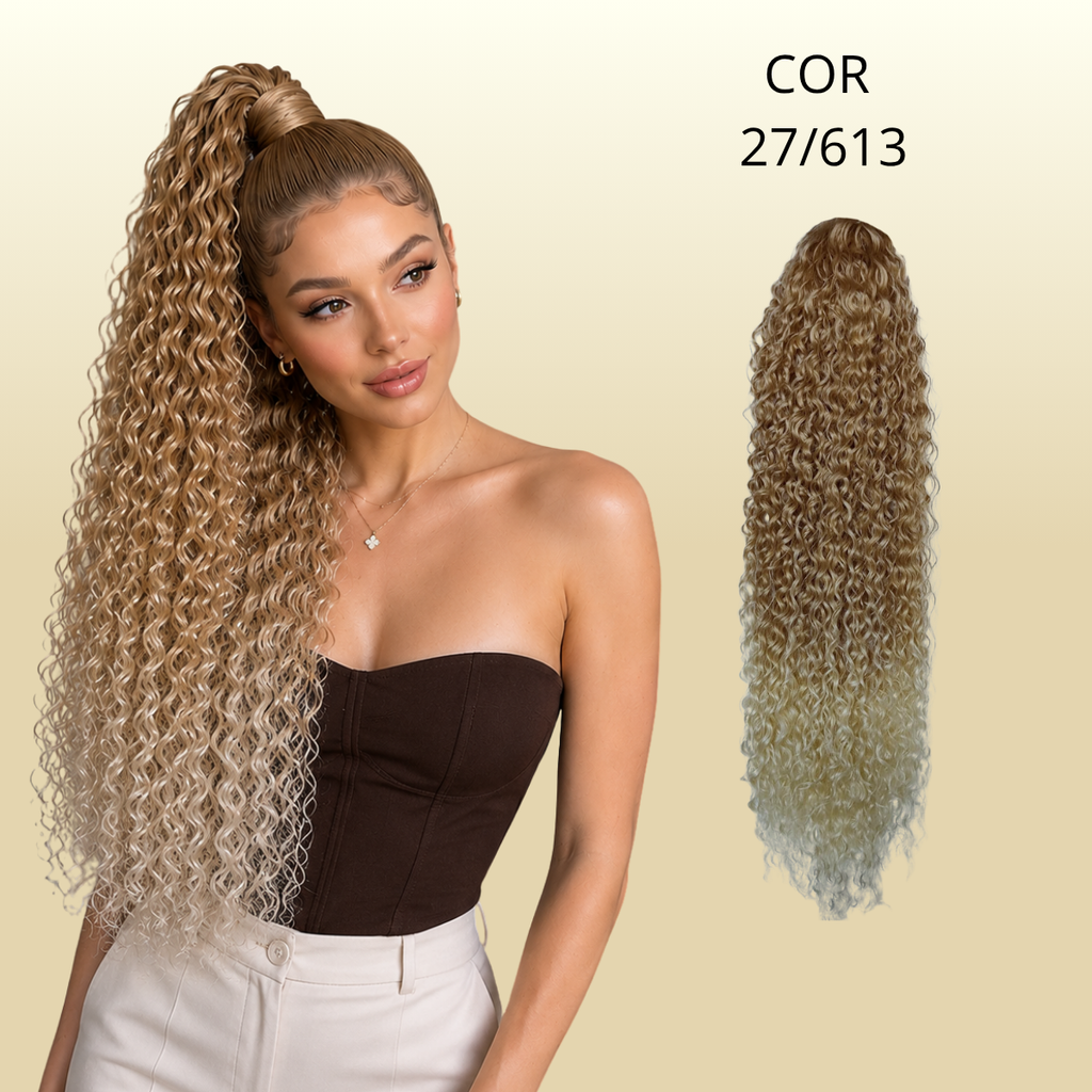 Rabo Funk 80cm  Aplique Rabo de Cavalo FASHION CLASSIC Bio Fibra - 170g.