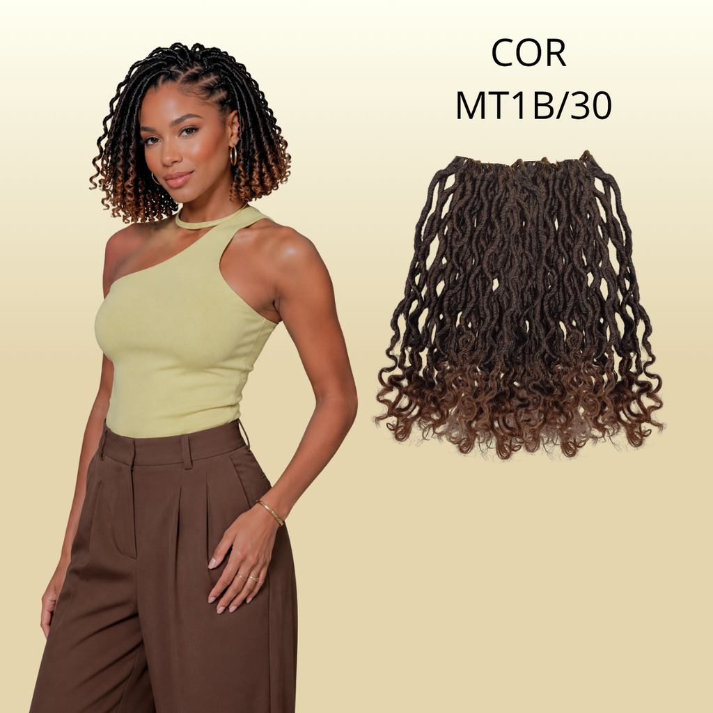 Kit Passion locs 10 pacotes - 25cm - 220gr - Crochê