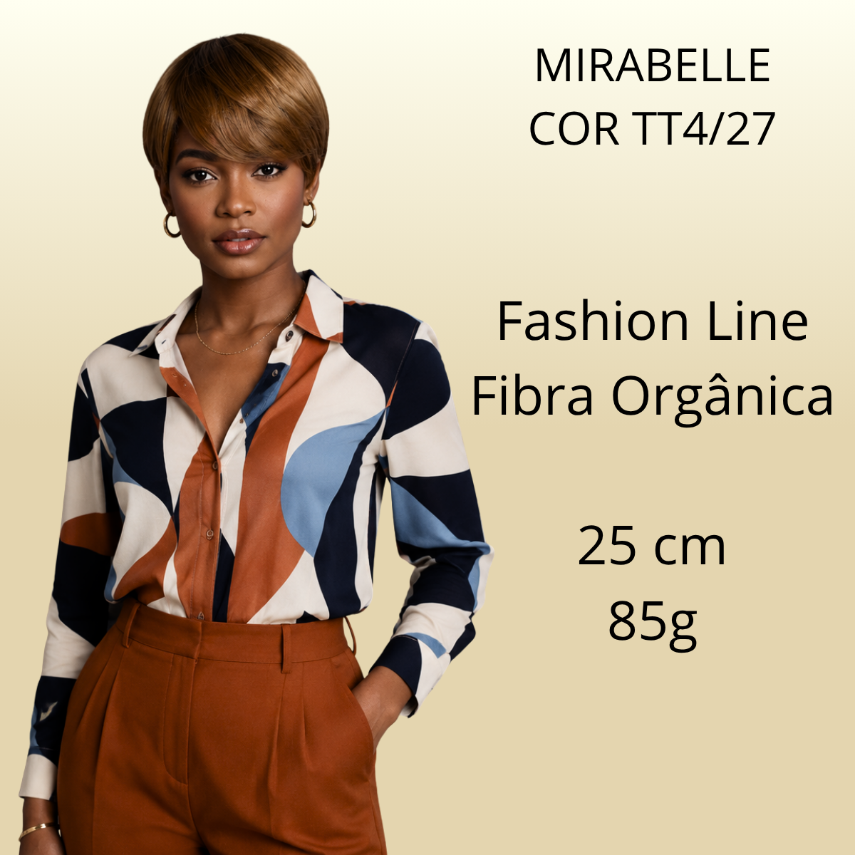 Mirabelle - Peruca - 25cm - 85g - Fashion Line