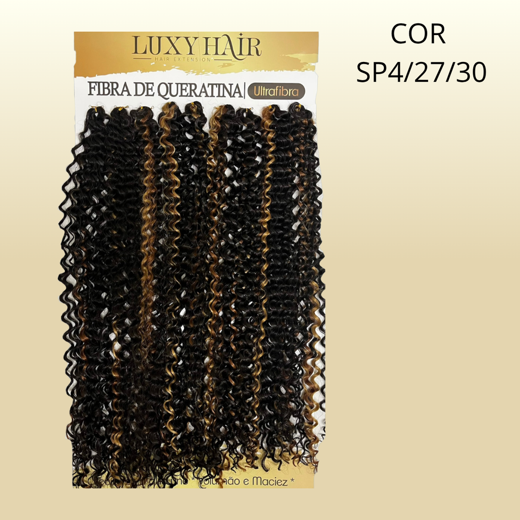 Naty - 75cm - Luxy Hair -  320g - Fibra de Queratina