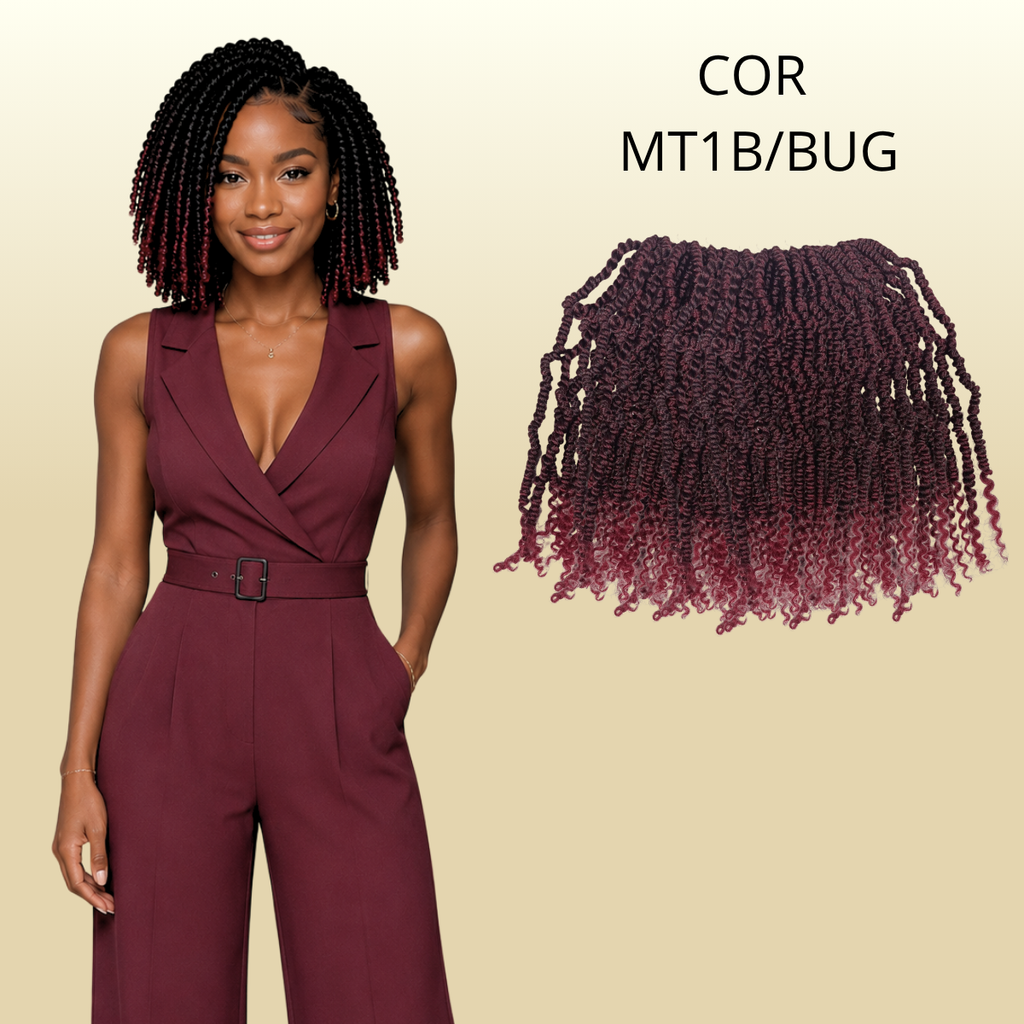 Kit Passion twist 10 pacotes - 25cm - 380gr - Crochê