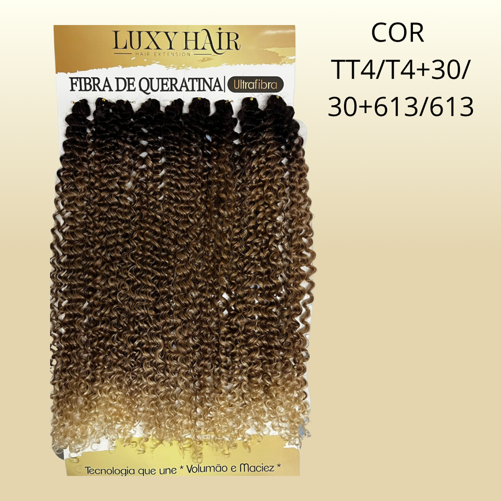 Naty - 75cm - Luxy Hair -  320g - Fibra de Queratina