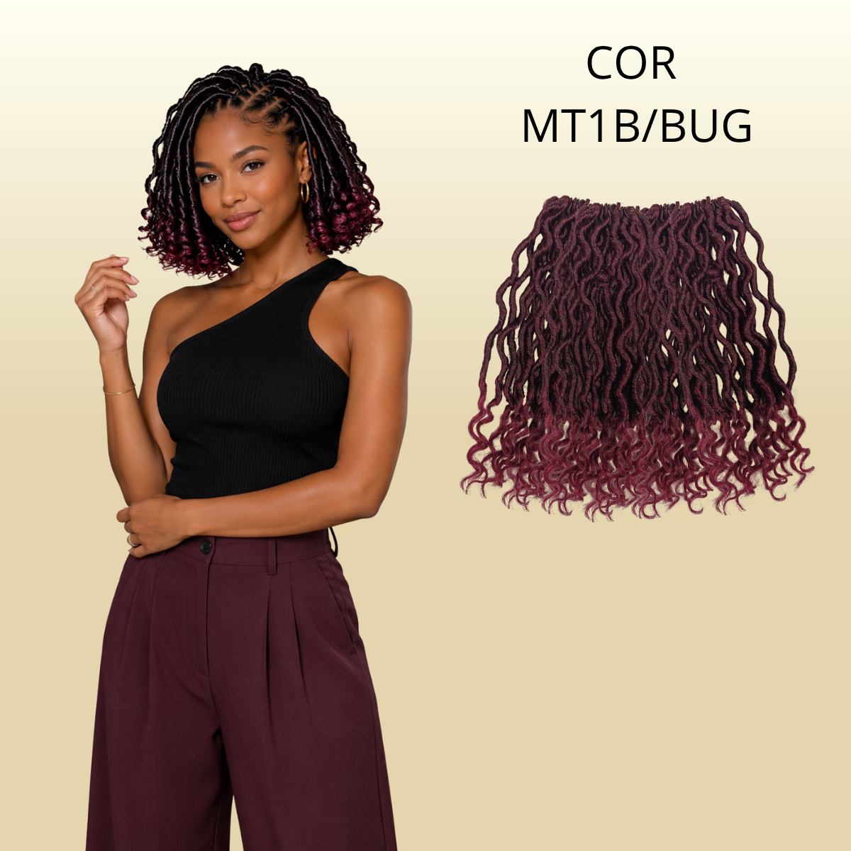 Kit Passion locs 10 pacotes - 25cm - 220gr - Crochê