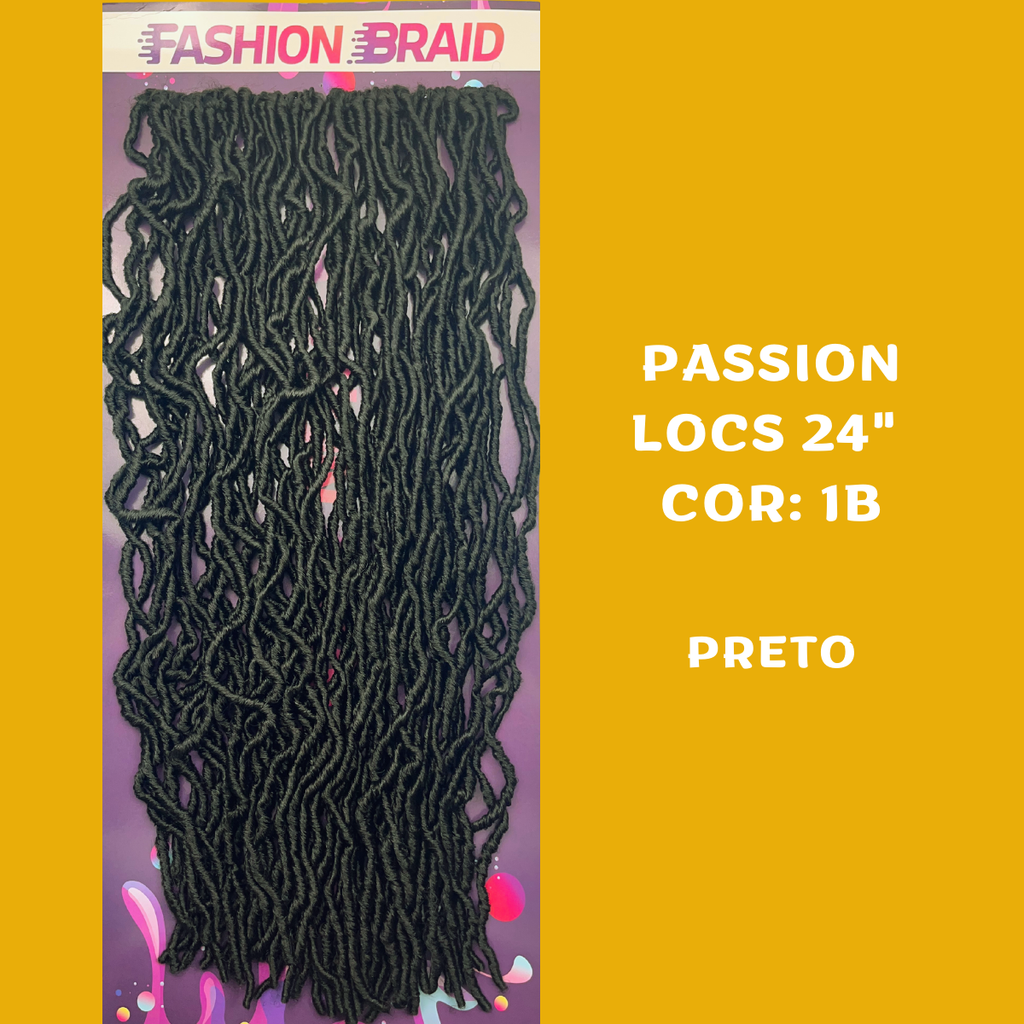Passion Locs 24" - 60cm - 300 gramas - Fashion Braid