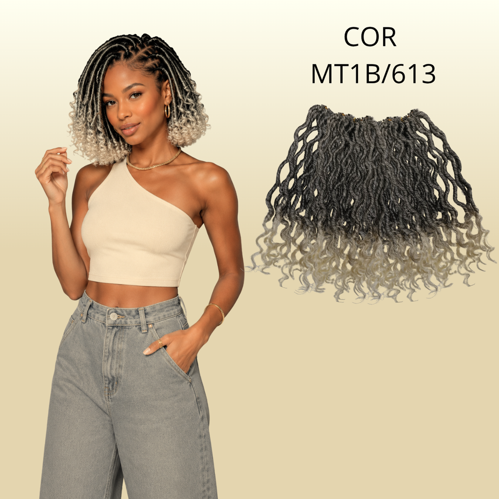 Kit Passion locs 10 pacotes - 25cm - 220gr - Crochê