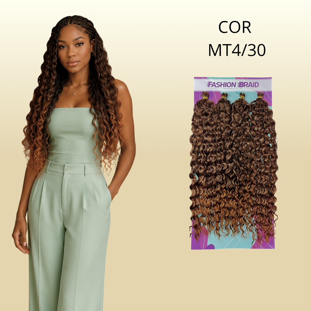 HawaII 55 CM - Fashion Braid - Cabelo crochet - Cabelo crochê braids - Sintetico premium