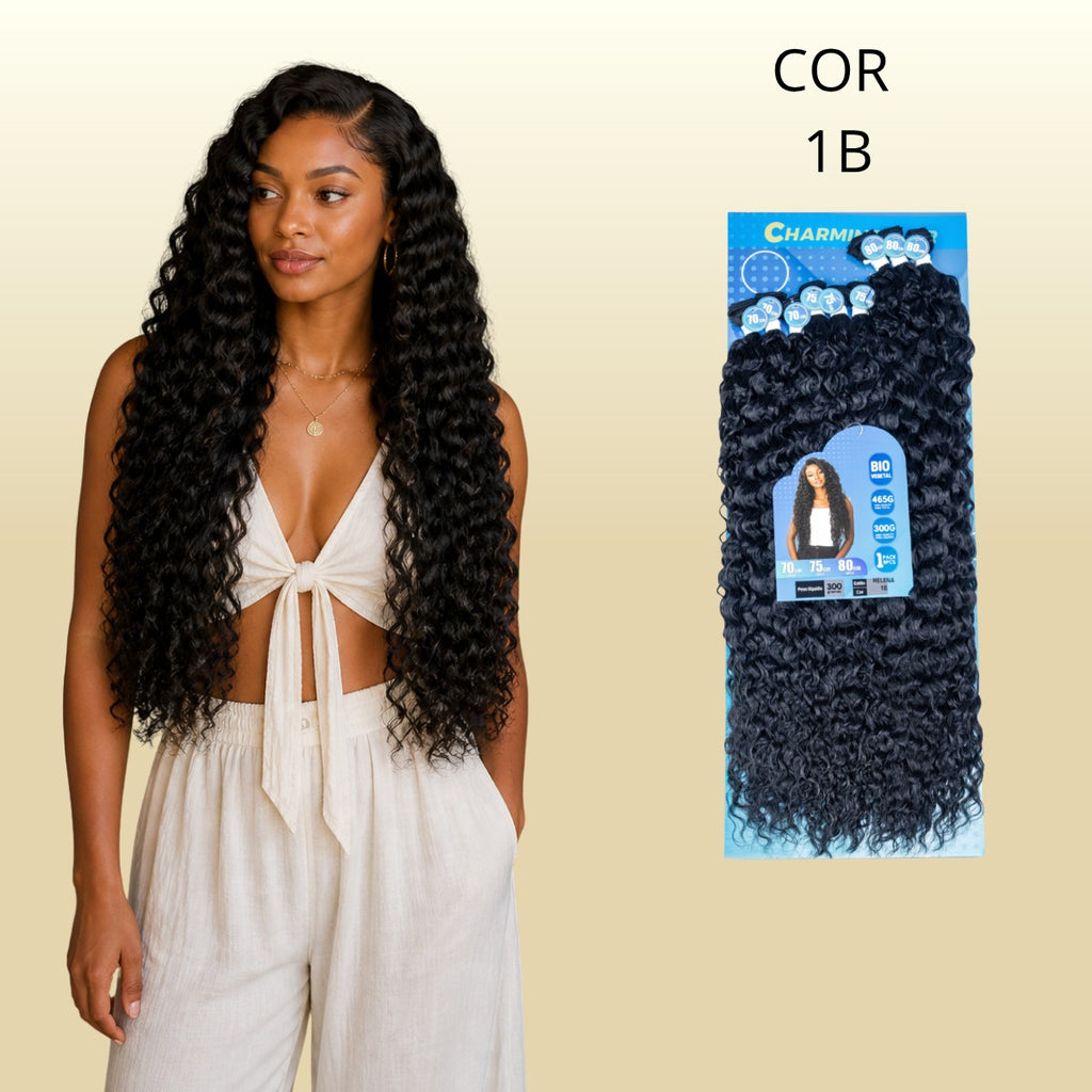 Helena/Anjo Plus 80cm - Charming Hair/Fashion Classic - 300 gramas - Bio Vegetal