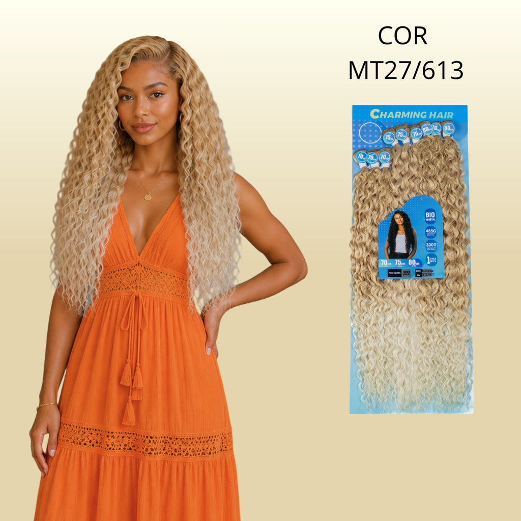 Helena/Anjo Plus 80cm - Charming Hair/Fashion Classic - 300 gramas - Bio Vegetal