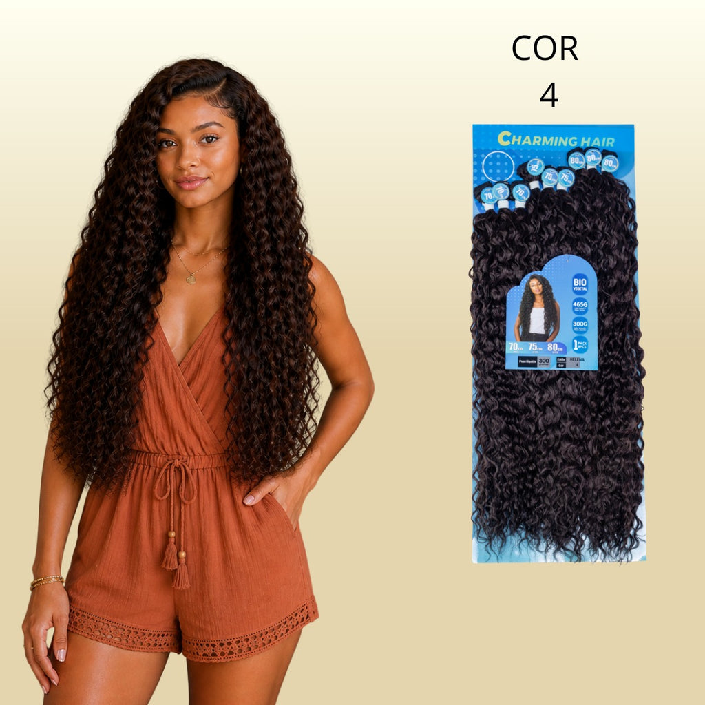 Helena/Anjo Plus 80cm - Charming Hair/Fashion Classic - 300 gramas - Bio Vegetal