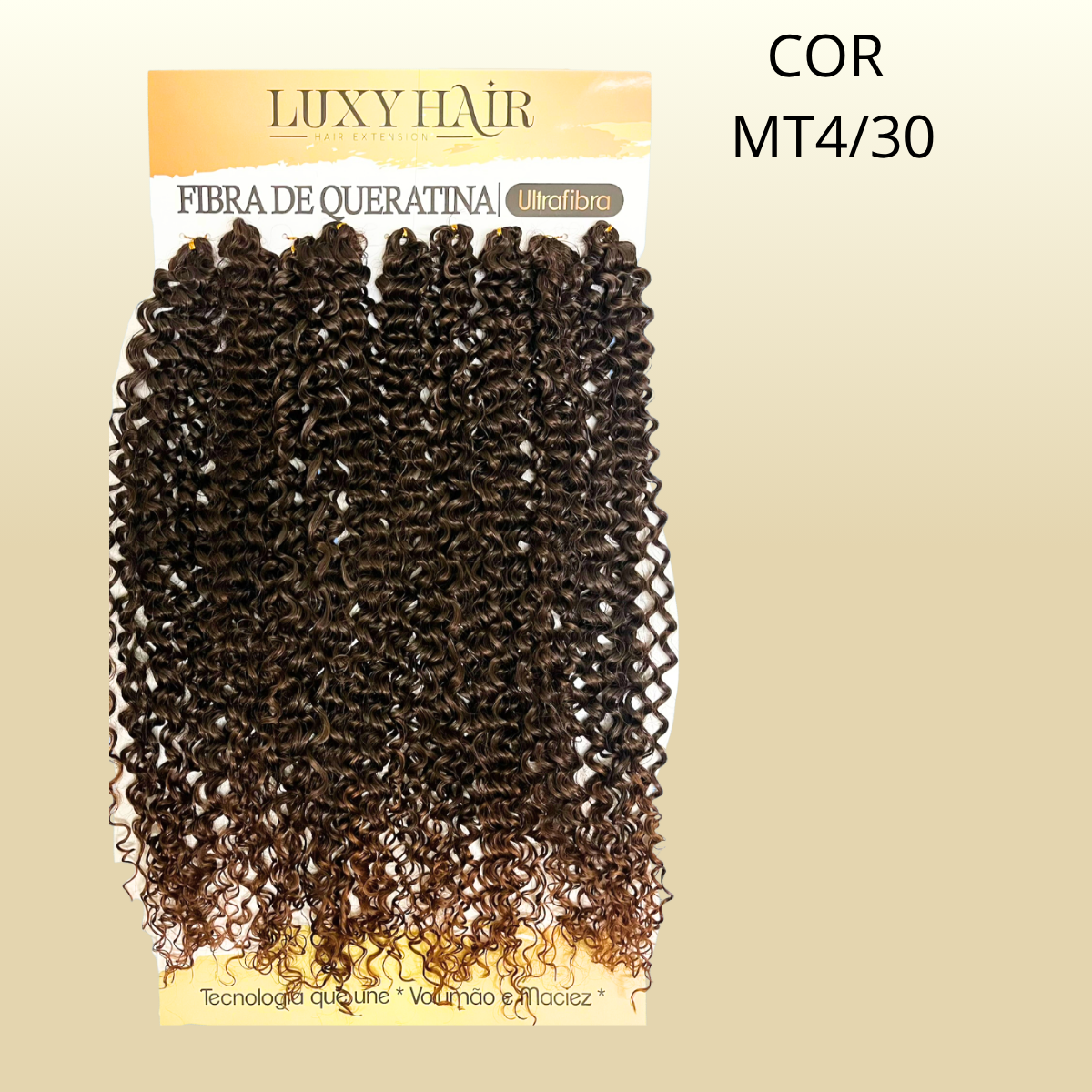 Naty - 75cm - Luxy Hair -  320g - Fibra de Queratina