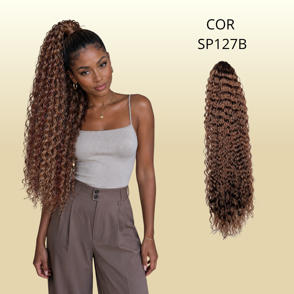Rabo Funk 80cm  Aplique Rabo de Cavalo FASHION CLASSIC Bio Fibra - 170g.