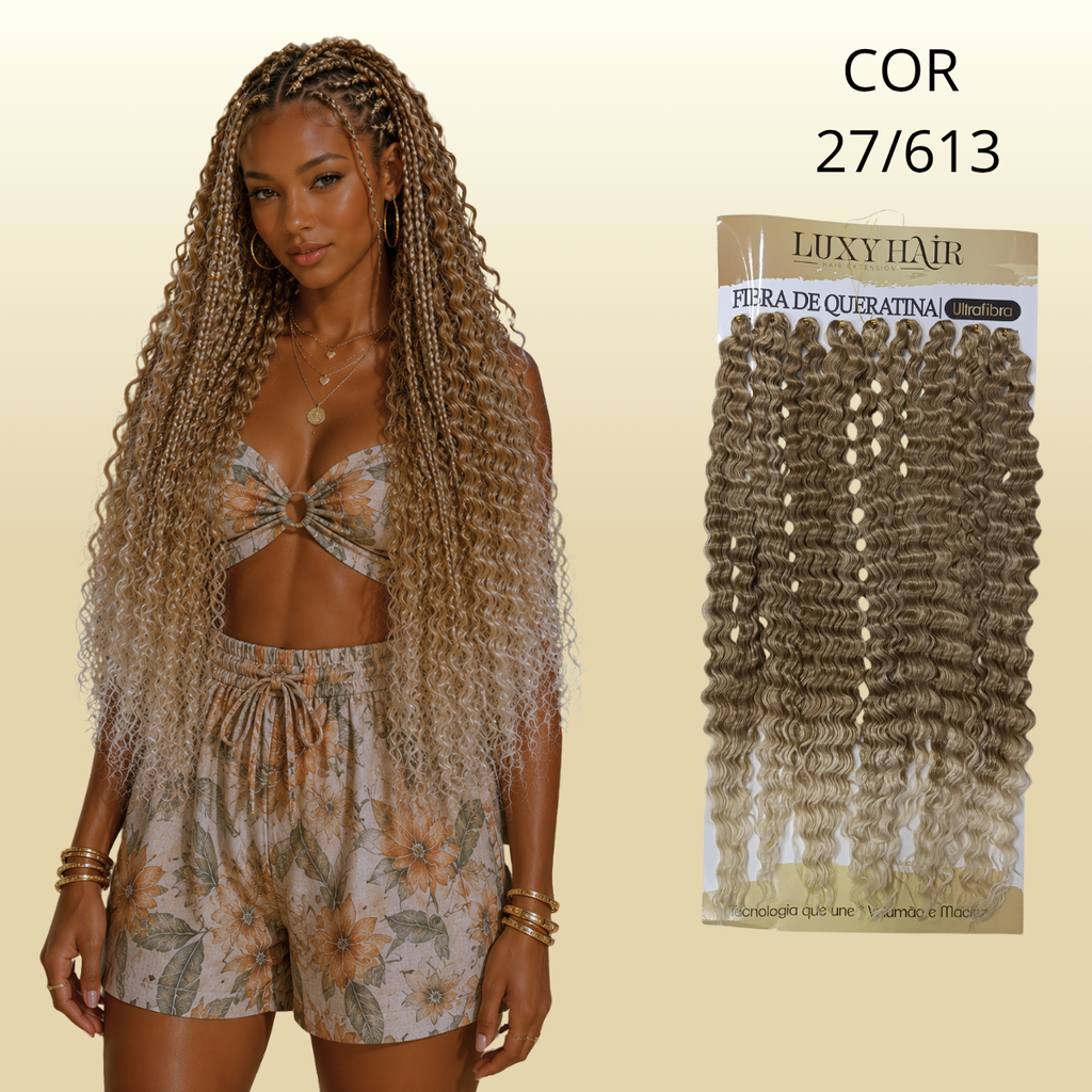Vick - 75cm - Luxy Hair - 320g - Fibra de Queratina
