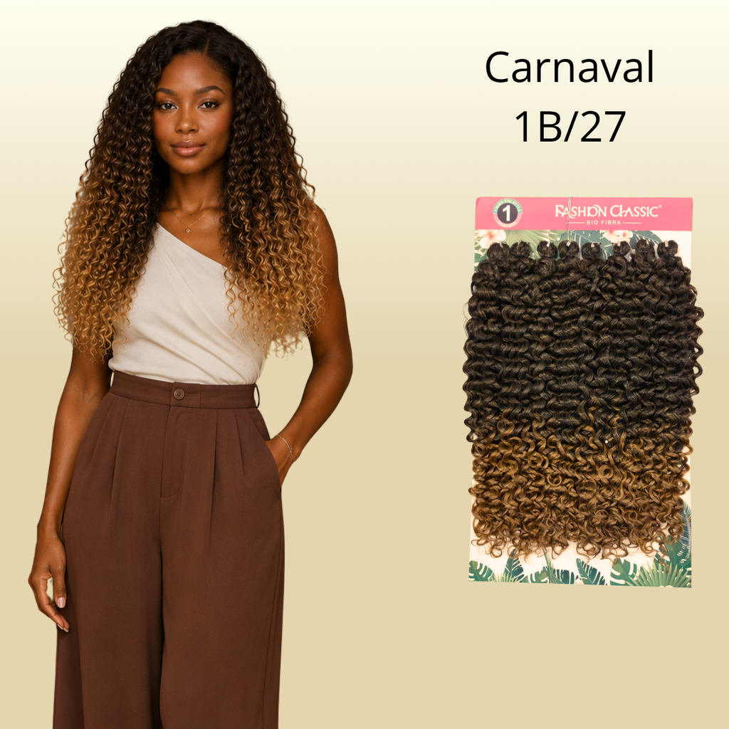 Carnaval- 70cm - 400gr - Fashion Classic - Crochê - Bio Fibra
